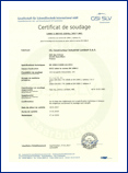Certification EN-1090